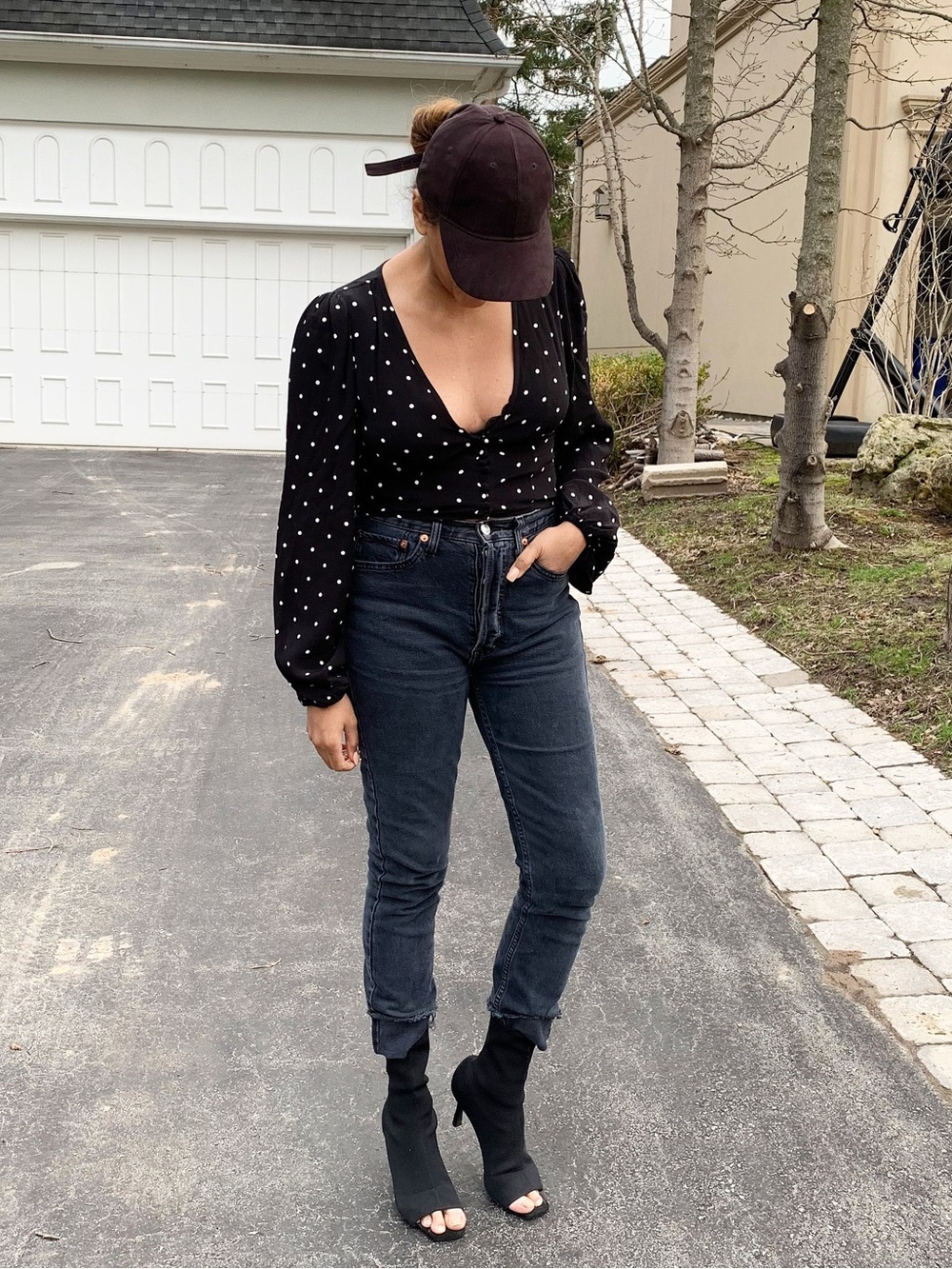 H&M Polka Dot Top